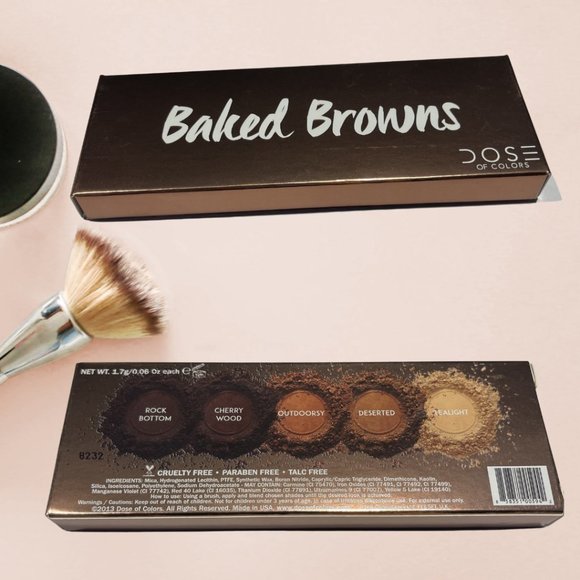 ๐ NEW Baked Browns eye shadow - 5 shades palette - Picture 6 of 6